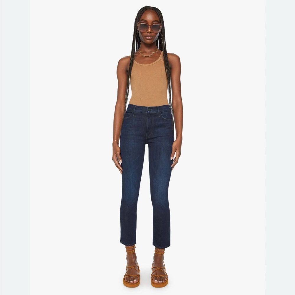 Mother The Mid Rise Dazzler Ankle size 27
